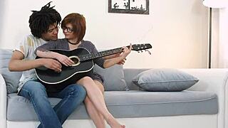 Rebecca Rainbow gets fucked by hot Brazilian teen!