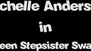 suspended teen stepsister swallows big cock part 1