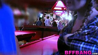 girl indulging in cum eating with teen girlfriends in group activity.