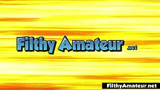 teen squirting with the milf who has an awesome body at 19 years old