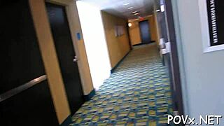 Lustful Girl Bends Down for Hard and Wild Cock Fucking