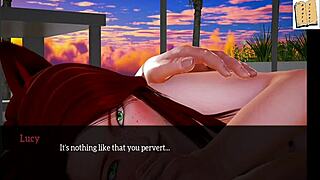 In My New Family, The REDHEAD TEEN With SMALL TITS Gets Into Hentai Adventures