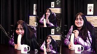 i got this sexy teen in sheer red lingerie blowjob demo