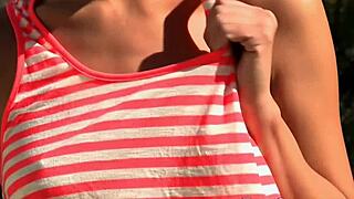 Teengonzo teen 18+ with natural tits banged by white fat dick