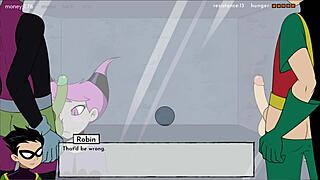 Geez, I’m messin’ up my words, but Raven’s handjob in 18Titans Episode 13 rocks!