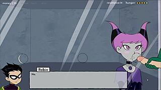 Geez, I’m messin’ up my words, but Raven’s handjob in 18Titans Episode 13 rocks!