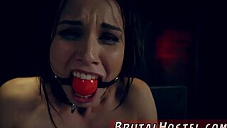 aidra fox dominates her teen feet slave in extreme bdsm session