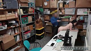 Petite Puerto Rican Lp Officer Alerts To Suspect