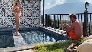 Outdoor Hot Sex with Amateur Couple's Big Cock