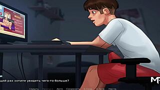 summertime saga - i wanna you to touch my teen 18+ breasts, so gropin'!