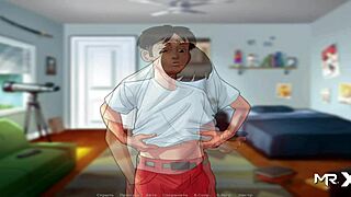 summertime saga - i wanna you to touch my teen 18+ breasts, so gropin'!