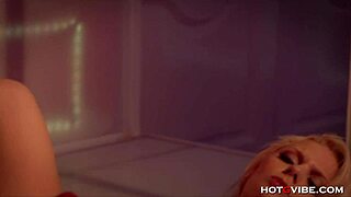 PETITE BLONDE FINGERS HER SHAVED PUSSY UNTIL SHE SQUIRTS