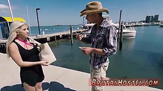 Brazil Girl Dominates Blondie Cutie