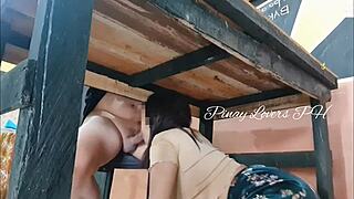 yo stepsis, wanna risk loud moaning during public sex at this restaurant?