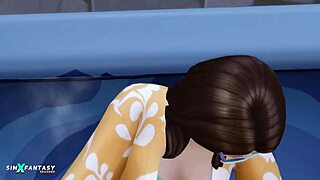 hot day with zoepatel in the sims 4 game