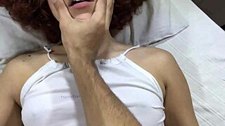 yo ricky valenz, how's this slutty redhead riding your latino heat so hard?