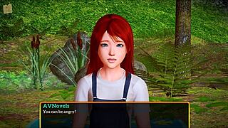 Oh No! Teen In My New Family 383 Shows Small Tits In Erotic Cartoon Game!