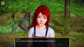 Oh No! Teen In My New Family 383 Shows Small Tits In Erotic Cartoon Game!