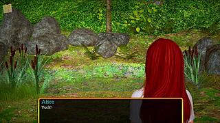 Oh No! Teen In My New Family 383 Shows Small Tits In Erotic Cartoon Game!