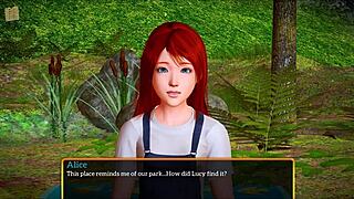 Oh No! Teen In My New Family 383 Shows Small Tits In Erotic Cartoon Game!