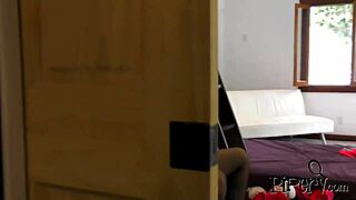 Babe With Tattoos Feels Intense Pleasure During Group Bang On Floor