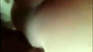 filling her smooth shaved pussy in this homemade bbw scene