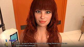 the sexy nurse gives a footjob in the hospital anime style