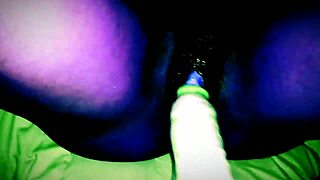 i had an out-of-this-world orgasm on that dildo with horny lesbian