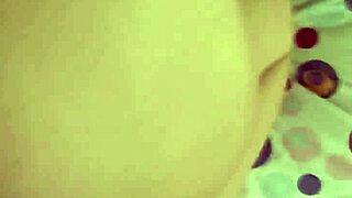 Teasing stepsis gives a lap dance, grinding against me suggestively