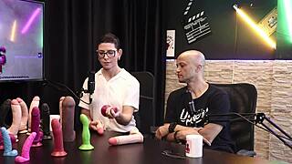 Eilani Quina And Victor Luciano In Sheer Red Lingerie