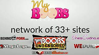 Busty Legend Katerina Hartlova Rides Hairy Pussy On Dildo To Orgasm.