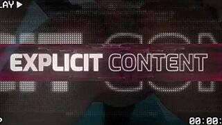 lesbian stepsisters do it in their relatives room while they are away