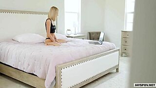 Jays POV - Canadian teen step sister caught camming