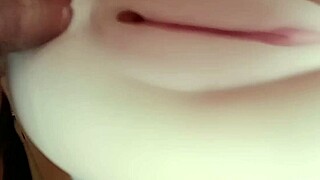 close up of clean ass with cock insertion