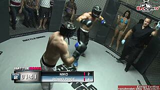 Busty Blonde Receives Facial