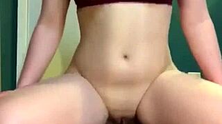Anal Teen Explores Solo Play in Homemade Video with Intense Action