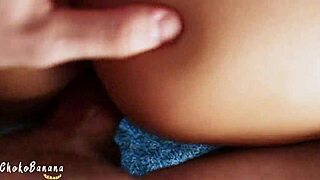 Teen 18+ Masturbates With Banana While Stepsister Smothers In Pov Creampie