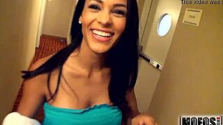 Jasmine caro, my best friend's girl, gets her wet pussy blown