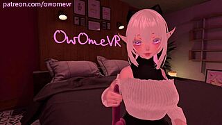 How Long Can You Last in VRChat JOI Contest with 3D Hentai Cock?