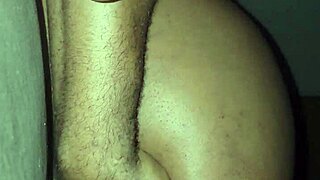 Sneaking to touch my step cousin's wet pussy, but got caught