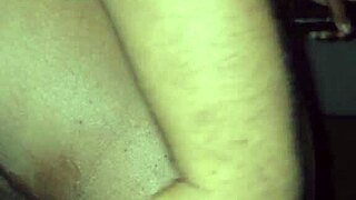 Sneaking to touch my step cousin's wet pussy, but got caught