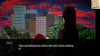 redhead teen explores hentai family cartoon