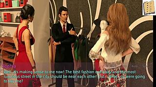 Blonde And Brunette Play Game With Big Tits Ass 😏