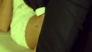 Young Teen Licks Cock And Gets Fucked In Tight Twat