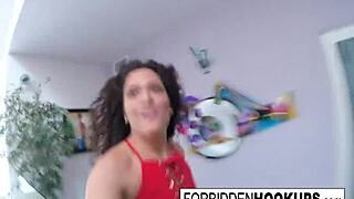 food delivery leads to step-sibling banging