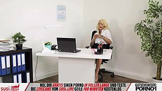 If Her Boss Knew, Blonde Sex Bomb Shows Hot Moves