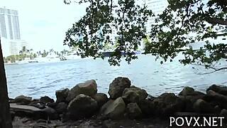 her bawdy pussy exposed for sucking