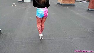 i'm suckin' that big dik, cum in mouf on roof pov