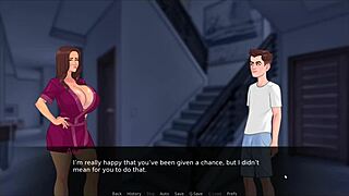 In lust legacy hentai game episode 5, the naughty lingerie photoshoot with step mom unfolds seductively
