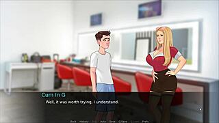 In lust legacy hentai game episode 5, the naughty lingerie photoshoot with step mom unfolds seductively